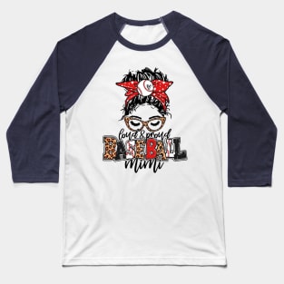 Baseball Mimi Leopard - Loud And Proud Baseball Mimi Baseball T-Shirt